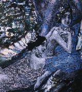 Mikhail Vrubel Pearl oil painting on canvas